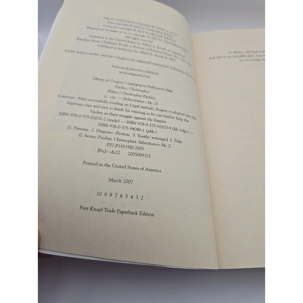 N/A eldest book